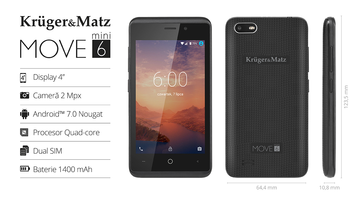 Smartphone Kruger&Matz MOVE 6 mini
