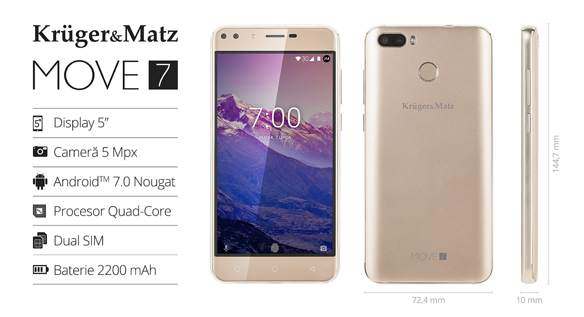 Smartphone Kruger&Matz MOVE 7