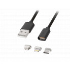 Cablu magnetic USB