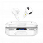 Casti in-ear wireless M6 albe