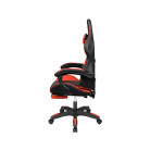 Scaun gaming GX-150 negru-rosu