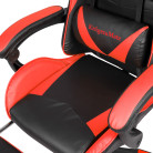 Scaun gaming GX-150 negru-rosu