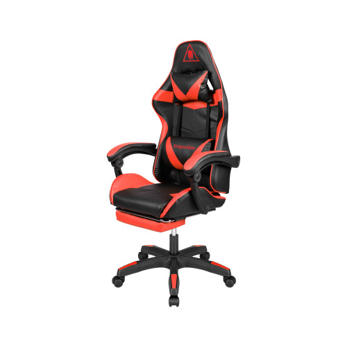 Scaun gaming GX-150 negru-rosu