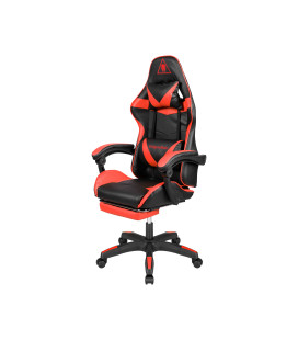 Scaun gaming GX-150 negru-rosu