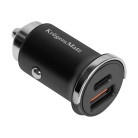 Alimentator auto 30W USB + USB tip C cu functie QC si PD