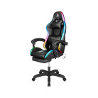 Scaun gaming GX-150 cu LED-uri si masaj in 7 puncte