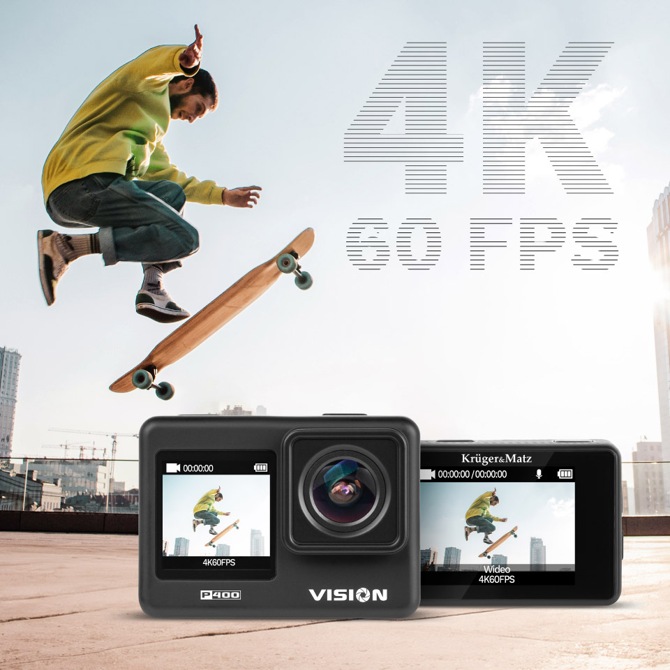 Camera sport 4K 60fps