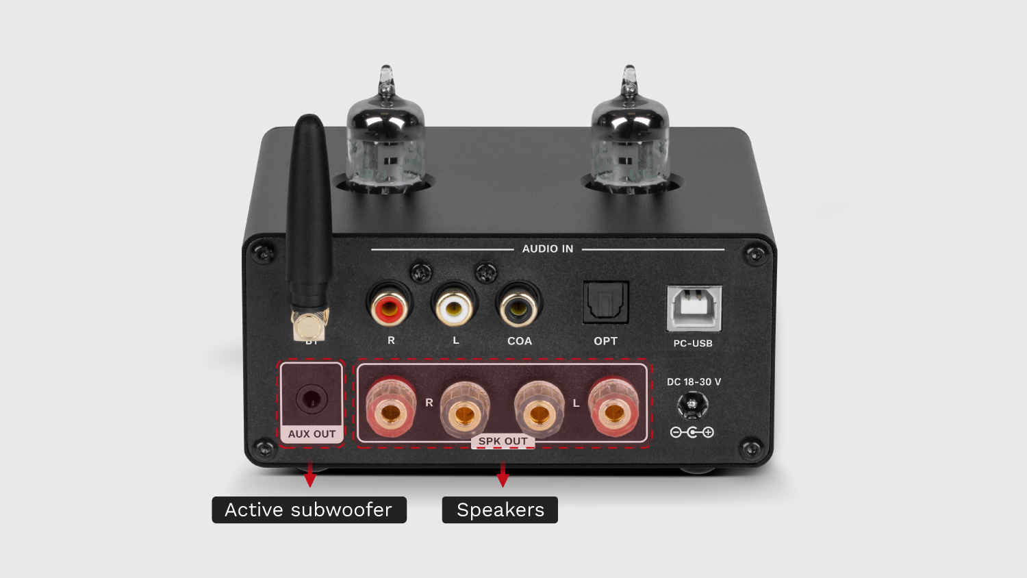 Amplificator cu tub stereo PRO A80 Kruger&Matz