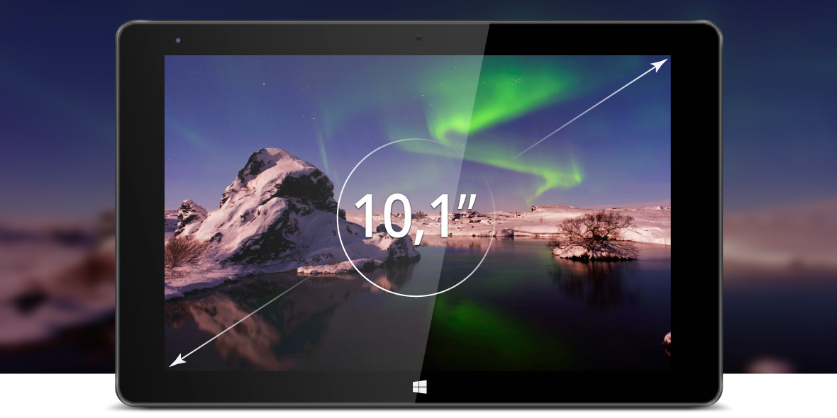 Tableta Kruger&Mat cu ecran 10” Full HD
