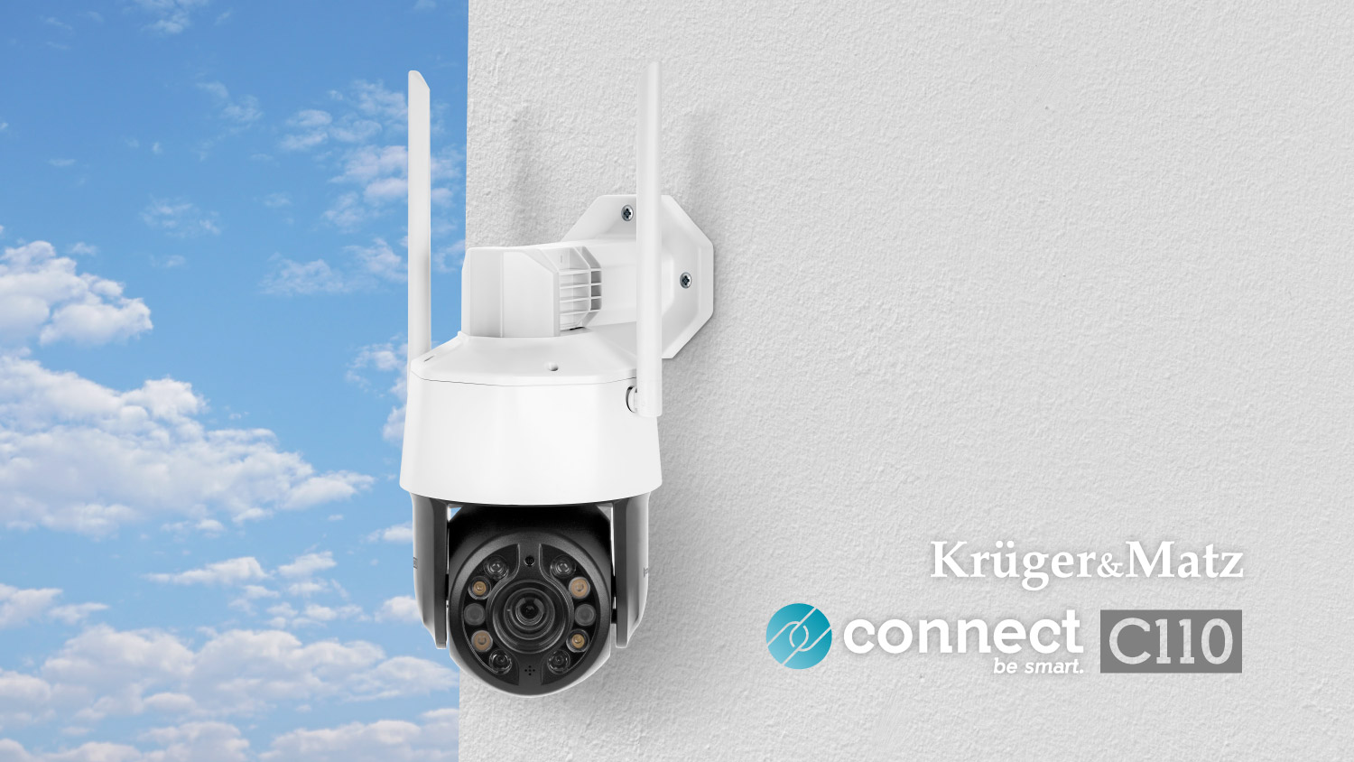 Camera Wi-Fi pentru exterior Kruger&Matz Connect C110